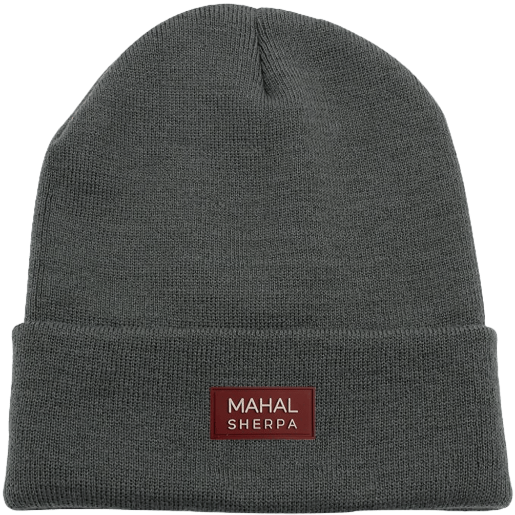 Wide-Cuff Ribbed Beanie